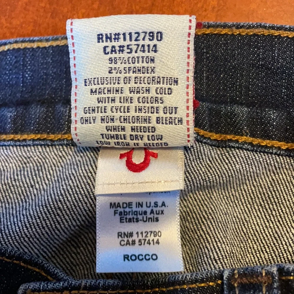 True Religion men’s jeans 29 Rocco Skinny Blue USA